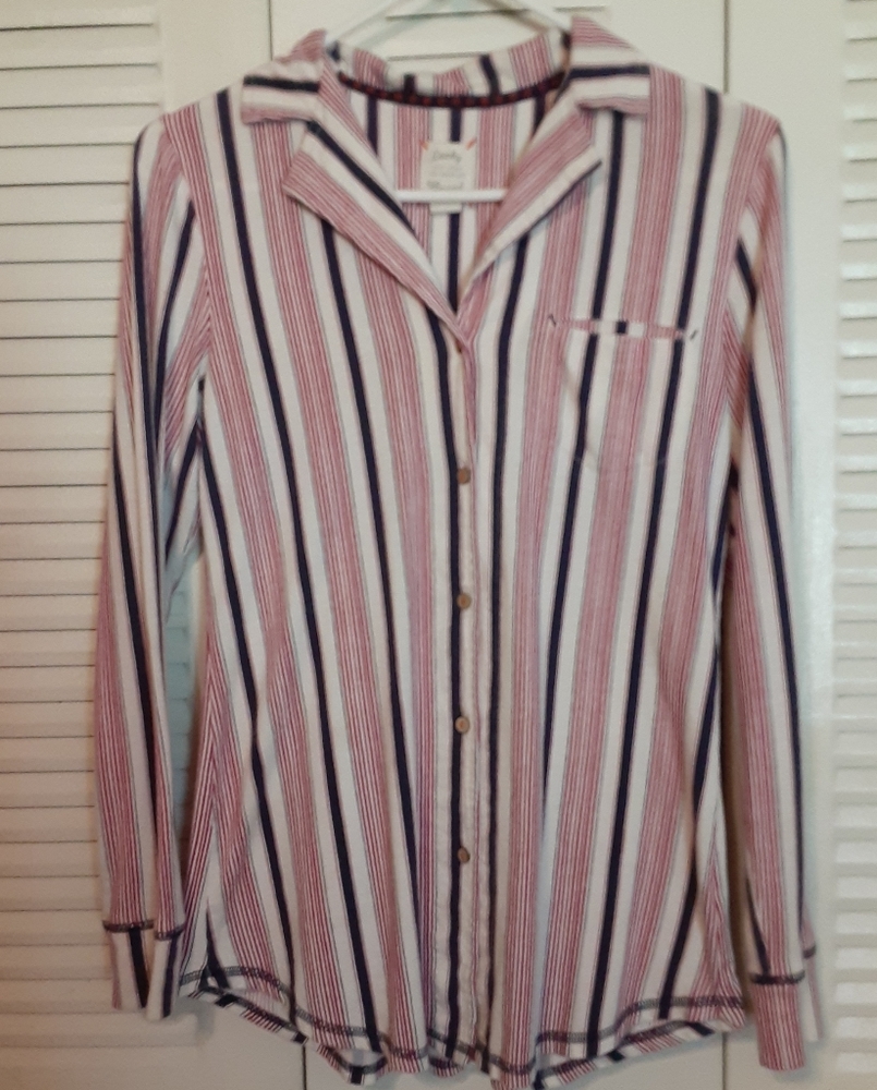 Lucky brand striped button down shirt